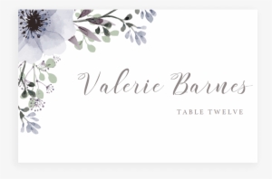 Wedding Place Card Template Blush Pink Diy Wedding - Calligraphy #1826072