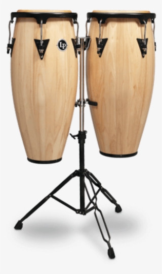 Latin Percussion Aspire Wood Conga Set - Lp Slide Mount Double Conga Stand - Lpa653 #1826073