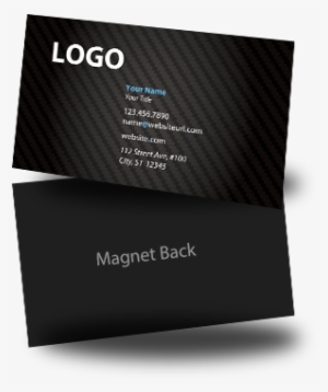 Uv Gloss Magnetic Business Cards - University Of Michigan #1826286