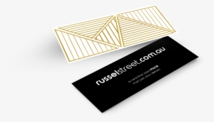 Business Cards Gold Foiling Slim #1826585