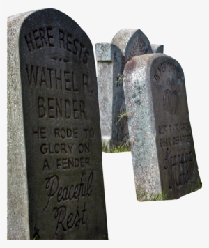 Banner Library Download Tombstones Download No Bkg - Tombstones Png #1826752