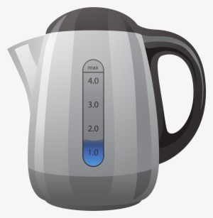 Electric Kettle Png Clipart - Electric Kettle Clipart #1827045