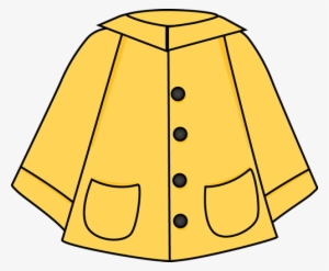 Graphic Black And White Library Panda Free Images Yellowjacketclipart - Rain Jacket Clip Art #1827160