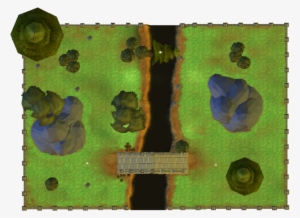 Final Level With Spawn Points And Power Up Areas Shown - Watercolor Paint #1827741