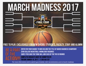 S17 March Madness Flyer Png #1828196