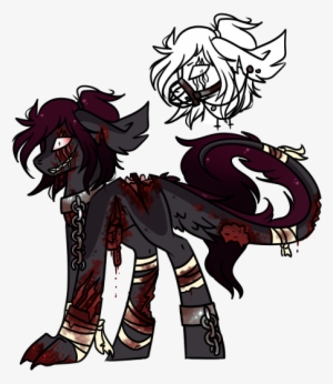 Mlp Event Halloween Blood - Guts In Different Drawing Styles #1828258