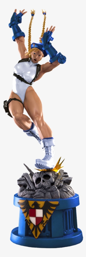 Cammy Player 2 White Statue - Street Fighter - Cammy 1:4 Scale Statue #1828277