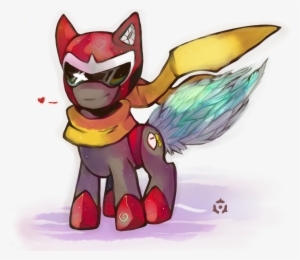 #194155 - Artist - Nyanamo, Artist - Thequinkan, Megaman, - Mlp Protoman #1828382