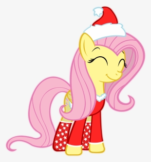Fluttershy Is Best Pony Fact - My Little Pony Christmas Fluttershy #1828419