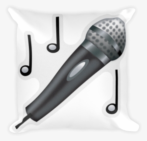 Emoji Pillow - Microphone - Emoticones Whatsapp Png Microfono #1829006