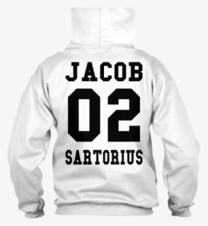 Jacob Sartorius 02 Back/magcon Front - Alan Walker White Hoodie #1829156