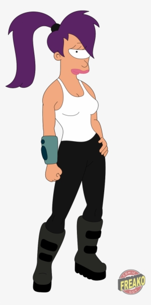 Futurama, Leela Is Fry's Love Interest Throughout All - Leela Futurama Png #1829418