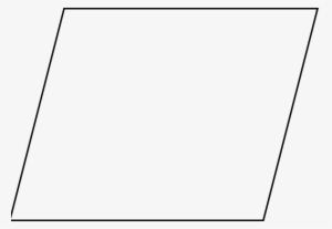 Parallelogram Transparent Png - Many Sides Has A Rhombus #1829554