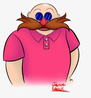 Eggman's Pink Polo Shirt - Doctor Eggman #1829962
