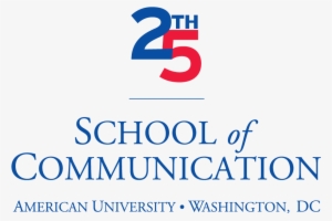 Png) · Soc 25th Logo, Vertical (.eps) - American University School Of International Service #1830038