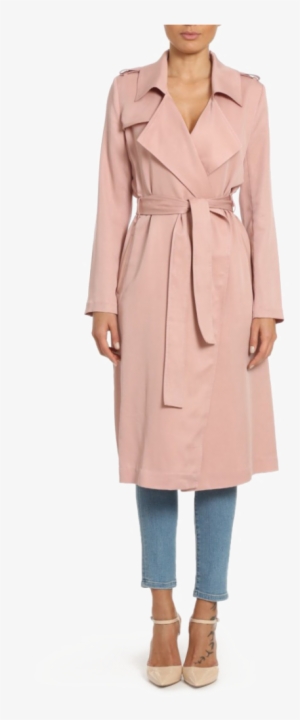Spring Coat Png Image Background - Long Trench Coat Women's #1830088