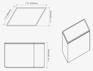Based On The 15 Inches, The Other Two Side Dimensions - Diagram #1830398