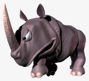 Meanwhile Rambi Struts Around Like He Owns The Place - Donkey Kong Country Rhino #1831441