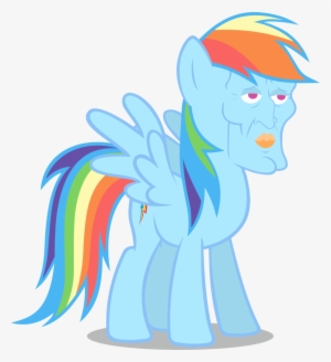 Handsome Squidward/squidward Falling -image - Mlp Rainbow Dash Happy #1831529