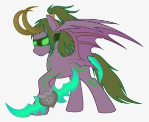 Rusilis, Blindfold, Frown, Glowing Eyes, Hoof Hold, - My Little Pony Illidan #1831690 Rusilis, Blindfold, Frown, Glowing Eyes, Hoof Hold, - My Little Pony Illidan #1831690