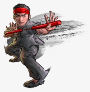 Nunchuck Master Aquinas - 水墨 素材 #1832278