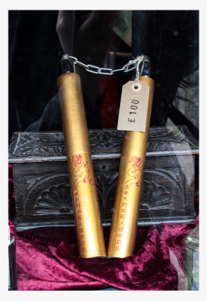 Nunchucks Red - Leather #1832451