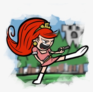 Princess Nunchucks Rev With Bg - Portable Network Graphics #1832518