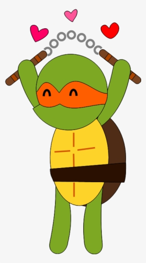 We Are Working On Our Nunchucks This Rotation In Our - Teenage Mutant Ninja Turtles #1832666