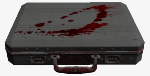 The Bloody Briefcase Is A Gray Briefcase Containing - Briefcase #1832694
