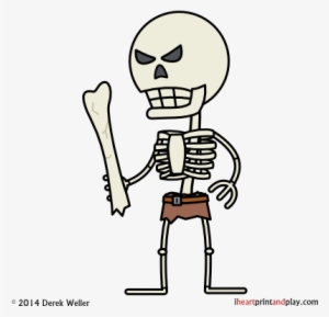 Skeleton Bonecrusher T - Portable Network Graphics #1832964