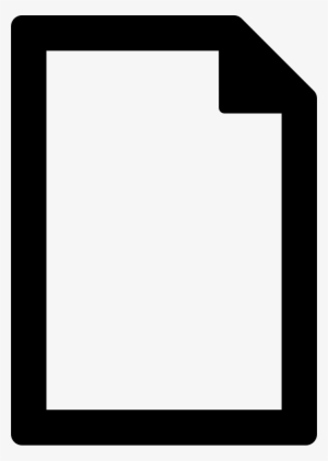 File Outlined Blank Paper Sheet Comments #1833328