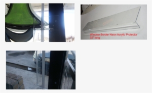 Protect Your Window Border Neon With A Strong Acrylic - Window #1833474