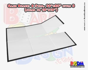 Blank Game Boards, Boardgame Blanks, 6 Fold, Six Fold - Quad Fold Board Game #1833651