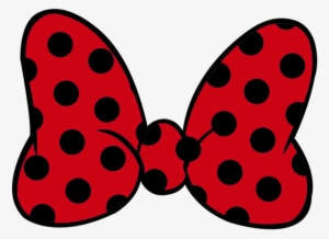 Laco Minnie Vermelho21 - Minnie Mouse Ribbon Png #1834275