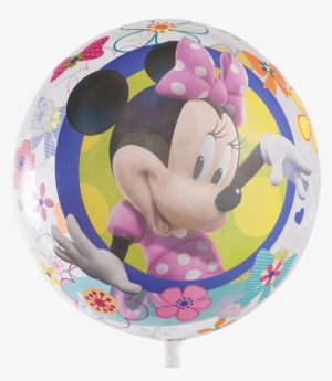 Disney Minnie Mouse Bow-tique Bubble Balloon - Disney Minnie Mouse Pink Dessert Plate Set #1834332
