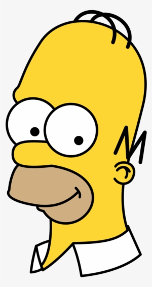 Homer Simpson Png - Homer Simpson Head Transparent #1834584