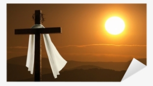 Dramatic Lighting Of Mountain Sunrise With Easter Cross - Does Islam Honor Christ? #1834612