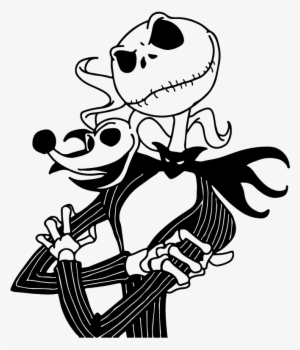 Clip Art Freeuse Jack Skellington Youtube Art Series - Jack And Sally Drawing #1834648
