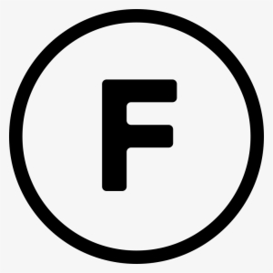 F Inside A Circle Comments - Circle #1834685