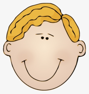 Clipart Smile Cartoon Face - Cartoon Face Without Nose #1834807