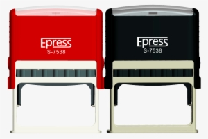 China Epress Size 75x38mm Office Use Automatic Date - Stamp Machine Png #1835086