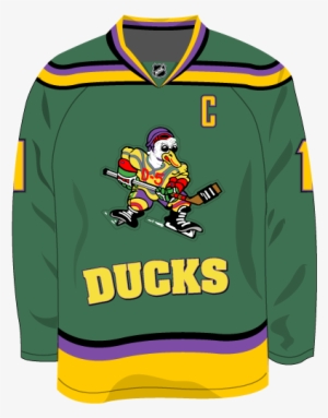 Mightyducks Edge - Mighty Ducks Logo Jersey #1835401