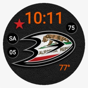 Anaheim Ducks Ca Logo - Anaheim Ducks California Flag #1835561