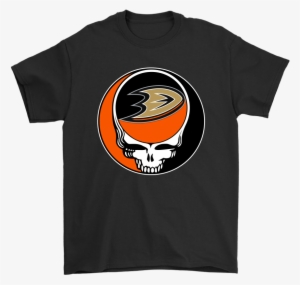 Nhl Team Anaheim Ducks X Grateful Dead Logo Band Shirts - Grateful Dead Steal Your Face #1835582