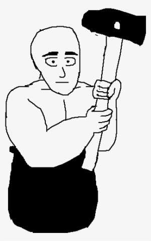 Poorly Drawn Vin Diesel - Standing #1835655