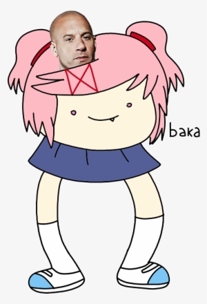 Funbaka, But With Vin Diesel's Head - Fang Ddlc Meme #1835707