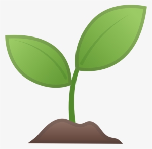 Png Freeuse Download Emoji Clipart Plant - Seedling Png #1836114