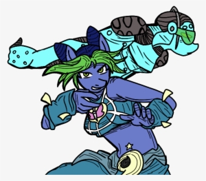 #435862 - Anthro, Artist - Olympiah, Artist - Olympiastuff, - Stone Free Jojo Png #1836635