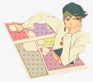 Jojo's Bizarre Adventures ☆ - Rohan Kishibe Png Transparent #1836836