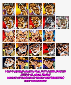 D'arby's Minigame Mugshots - Arby's Jojo's Bizarre Adventure #1836887